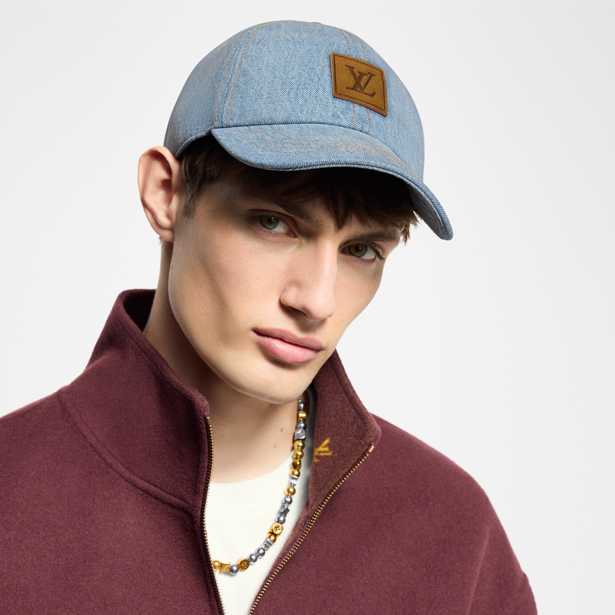 LV Staples Denim Cap S00 - Accessories | LOUIS VUITTON